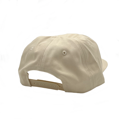 nissi cap Washed Cotton 6 Panels Flat Bill with Plastic Snap Closure