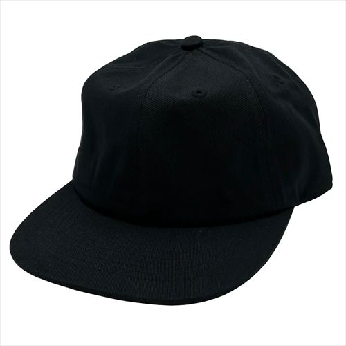 nissi cap Washed Cotton 6 Panels Flat Bill with Plastic Snap Closure