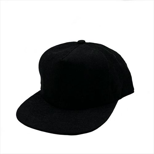 nissi cap Premium Corduroy 5 Panels Flat Bill Cap - Made in Vietnam