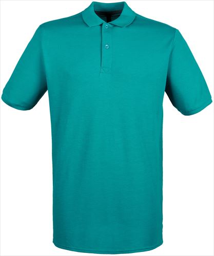 henbury Micro-fine pique polo shirt