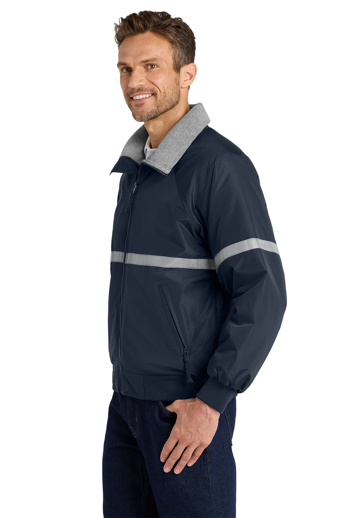 port authority Challenger Jacket with Reflective Taping