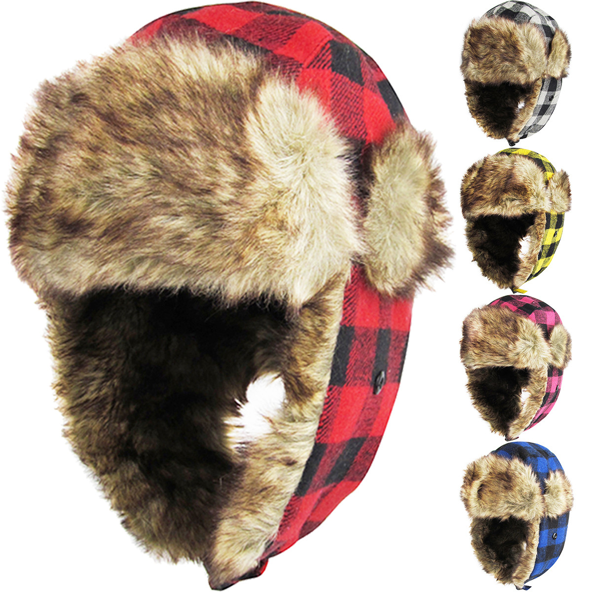 kb ethos BUFFALO PLAID TRAPPER