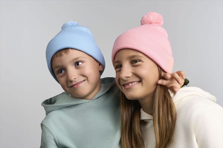 atlantis headwear KID WIND-S WITH POMPOM