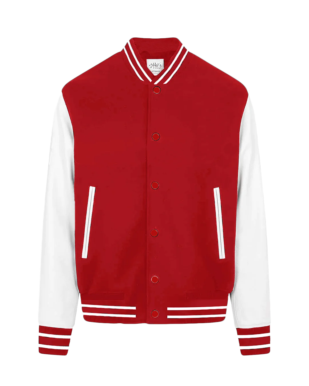 shaka wear PU LEATHER LETTERMAN JACKET