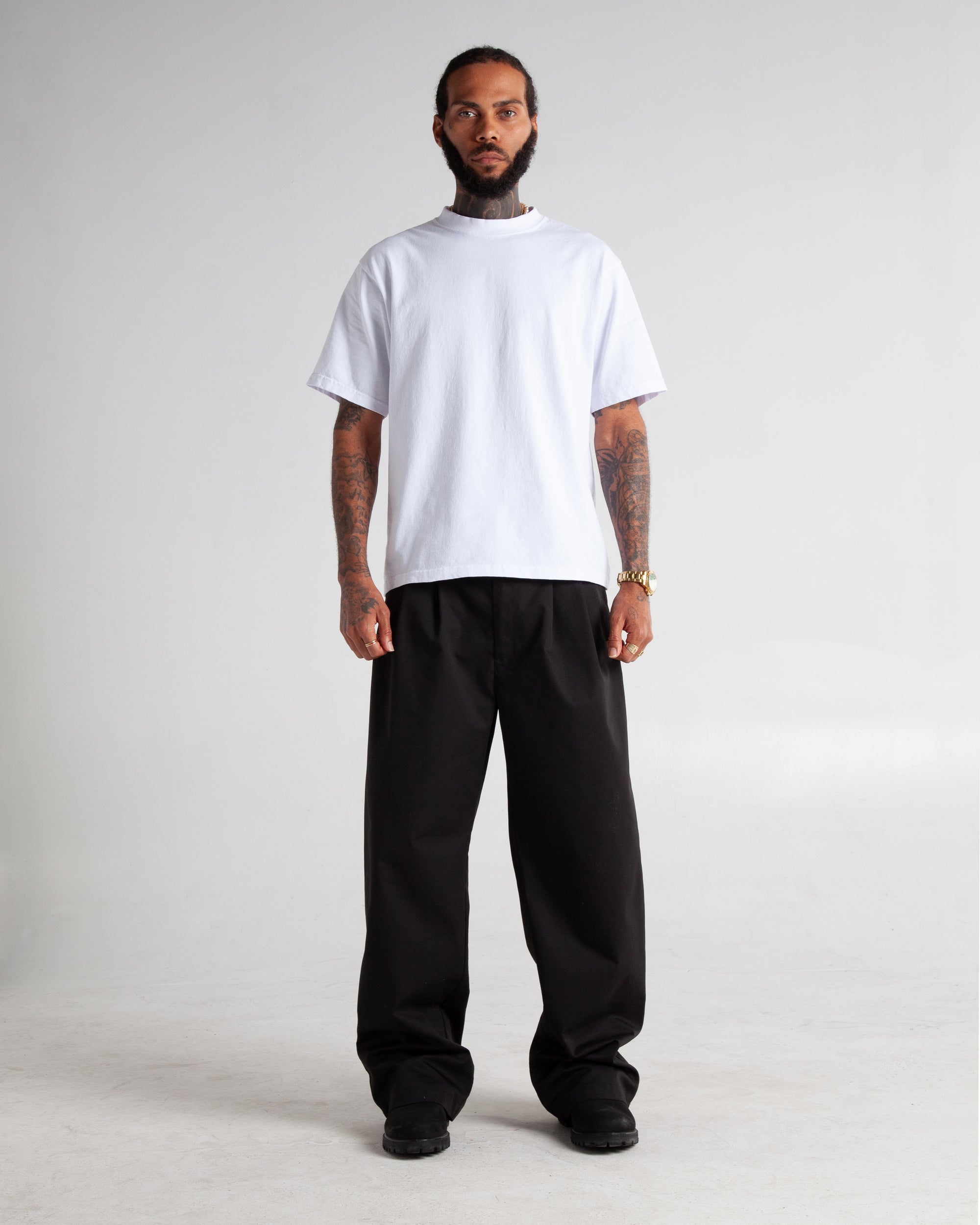 shaka wear 7.5oz Max Heavyweight Cropped Tee(Boxy Tee)