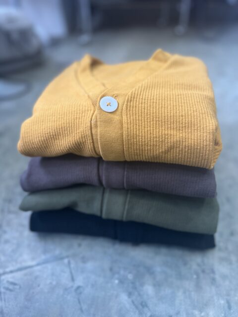 【Close Out Sale】made blanks【別注カラー】FRESHMAN CORDUROY CARDIGAN