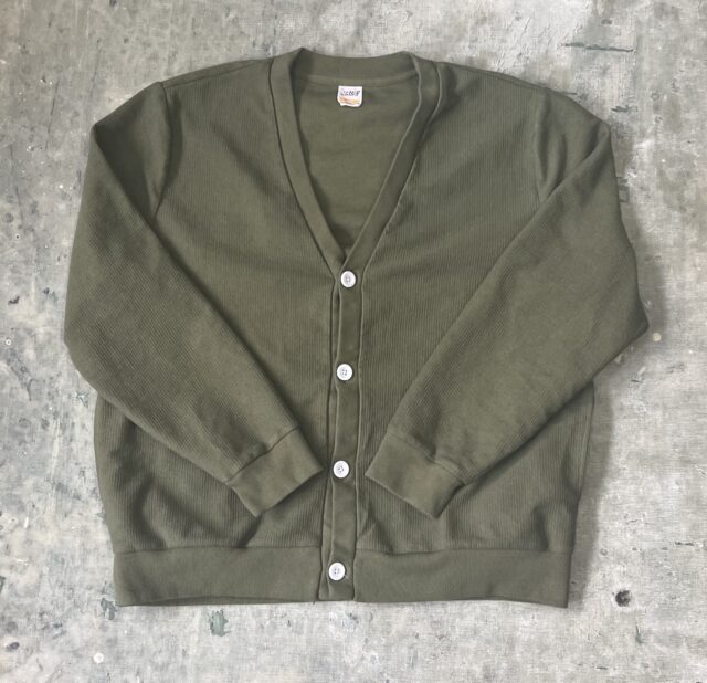 【Close Out Sale】made blanks【別注カラー】FRESHMAN CORDUROY CARDIGAN