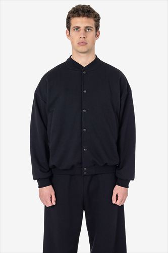 los angeles apparel Mid Weight Fleece Club Jacket