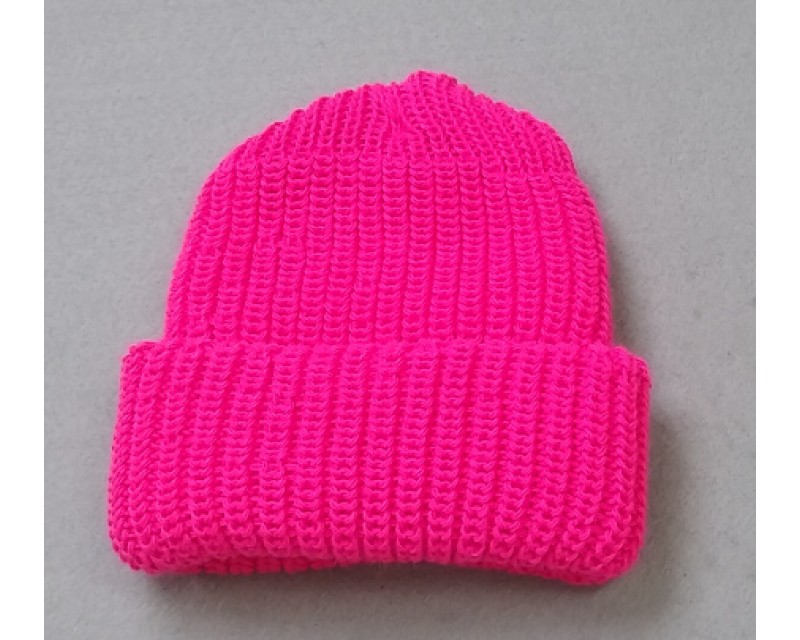 columbia knit NEON ACRYLIC SLOUCHIE