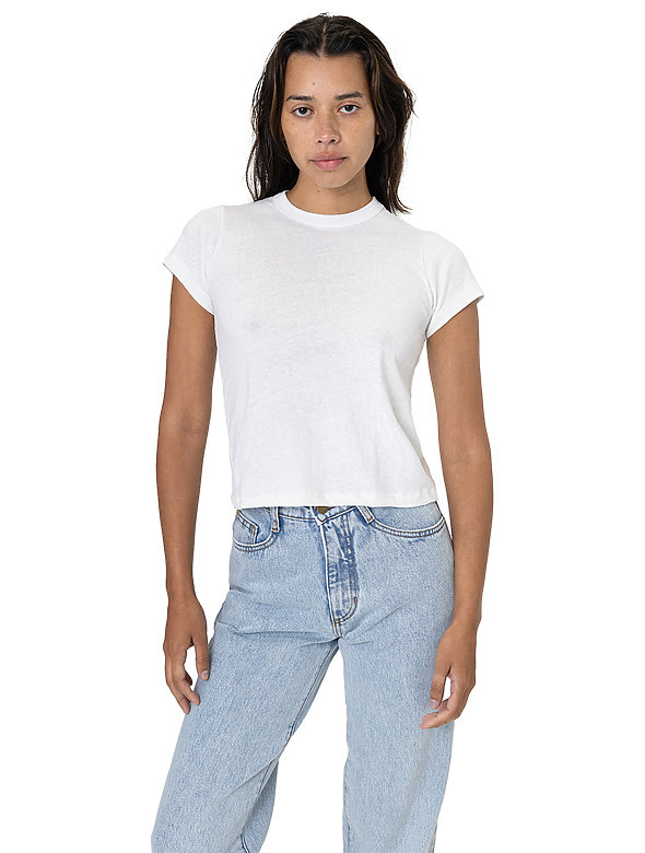 los angeles apparel LE PETITE TEE