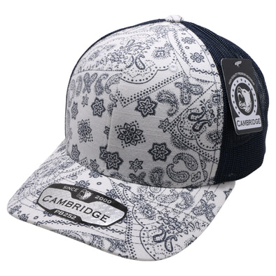 pitbull CAMBRIDGE PAISLEY MESH TRUCKER HAT