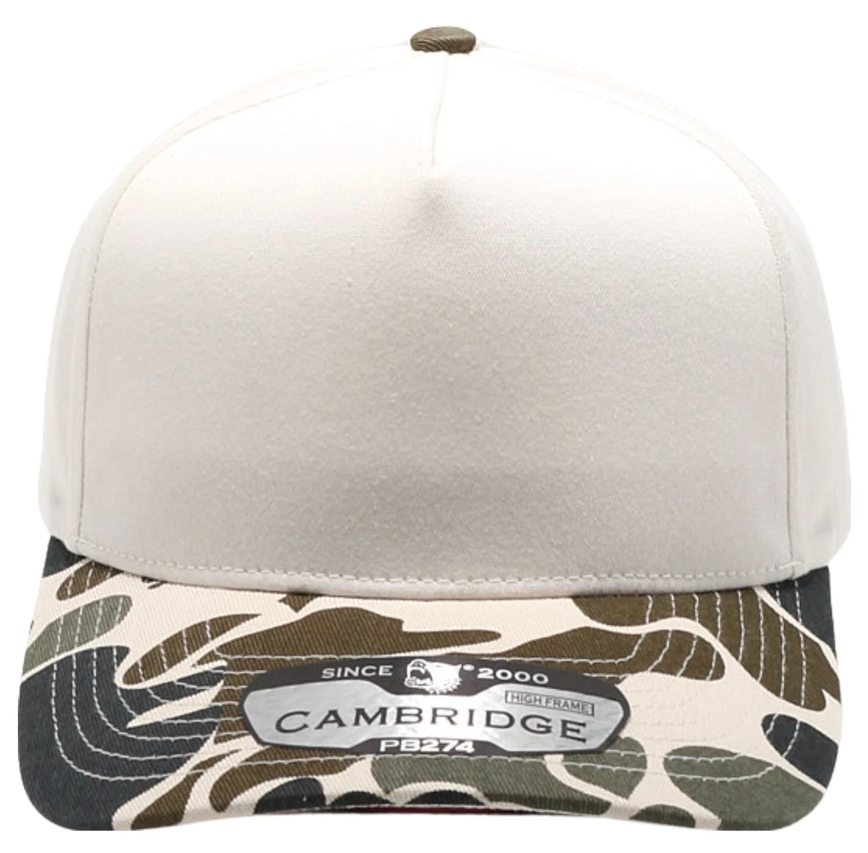 pitbull Five Panel High Frame Camo