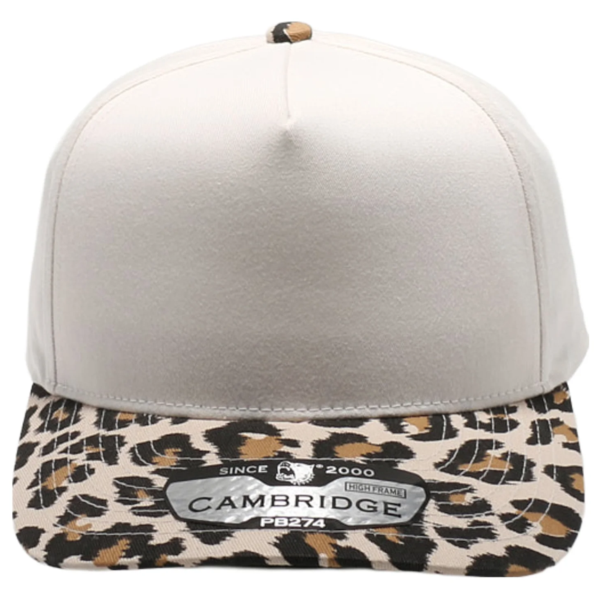 pitbull Five Panel High Frame Leopard