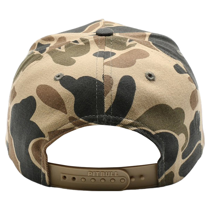 pitbull Five Panel Old School Camo High Frame