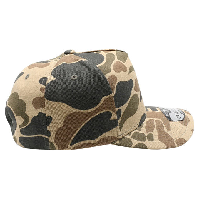 pitbull Five Panel Old School Camo High Frame