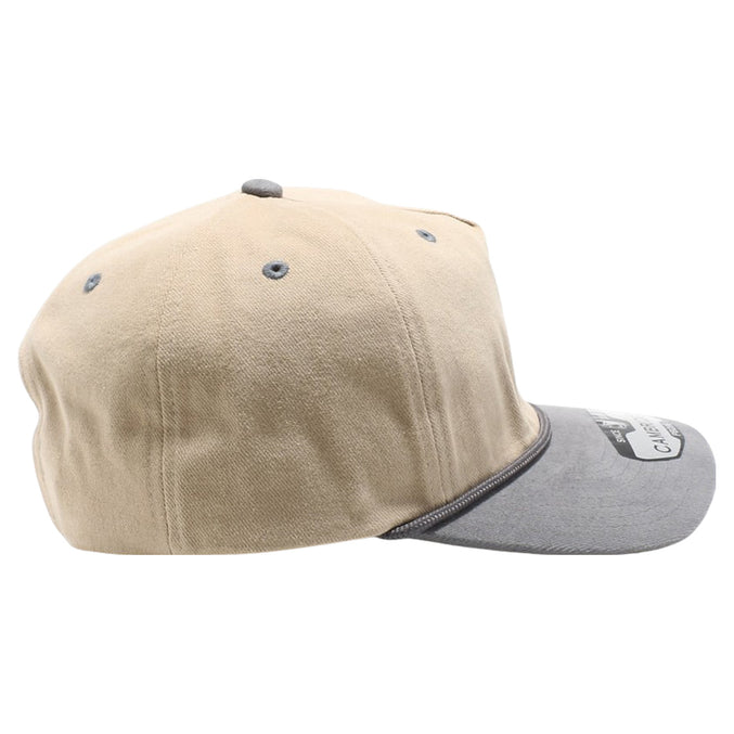 pitbull Five Panel Khaki Two-Tone Rope Unstructured