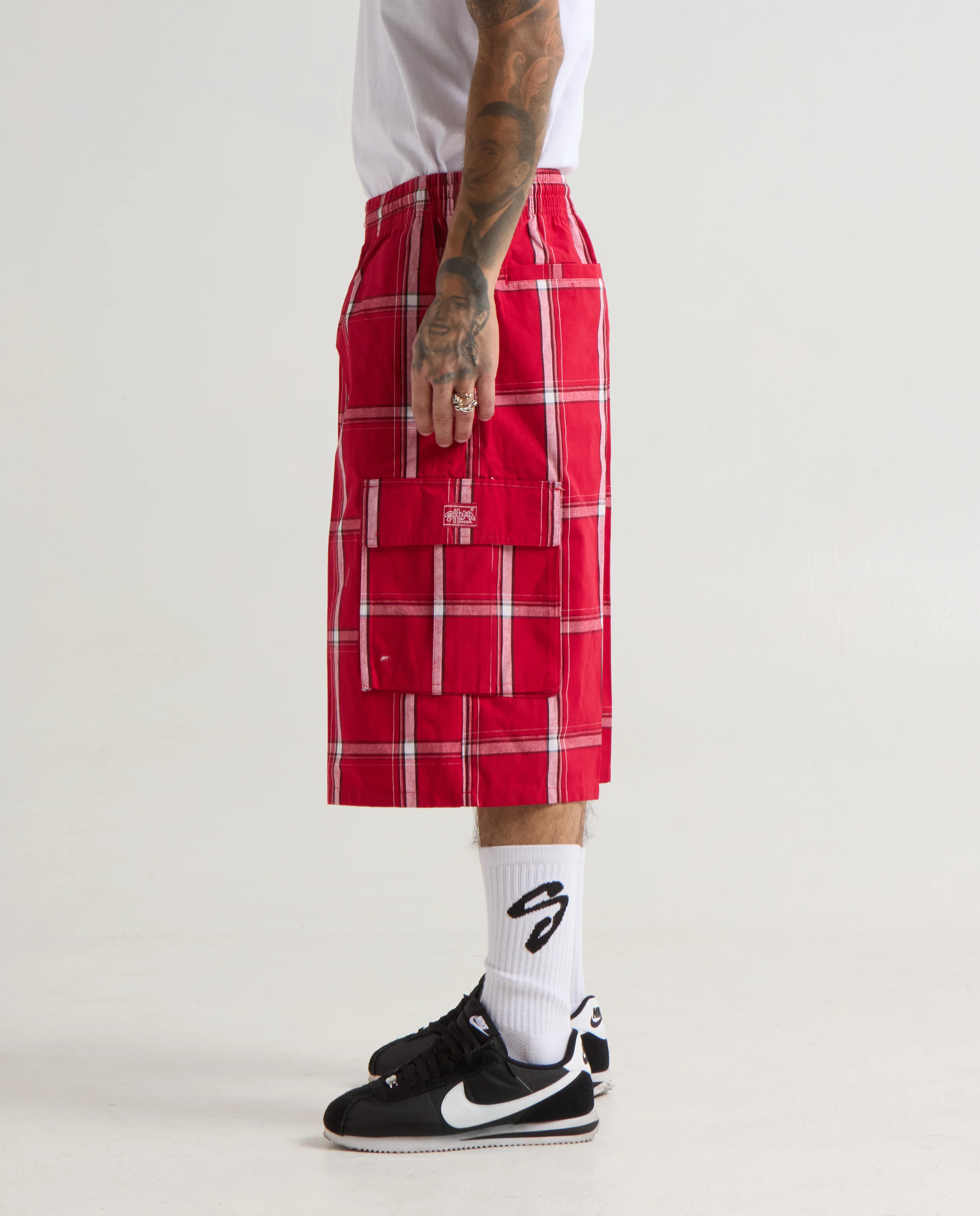 shaka wear PLAID SHORTS