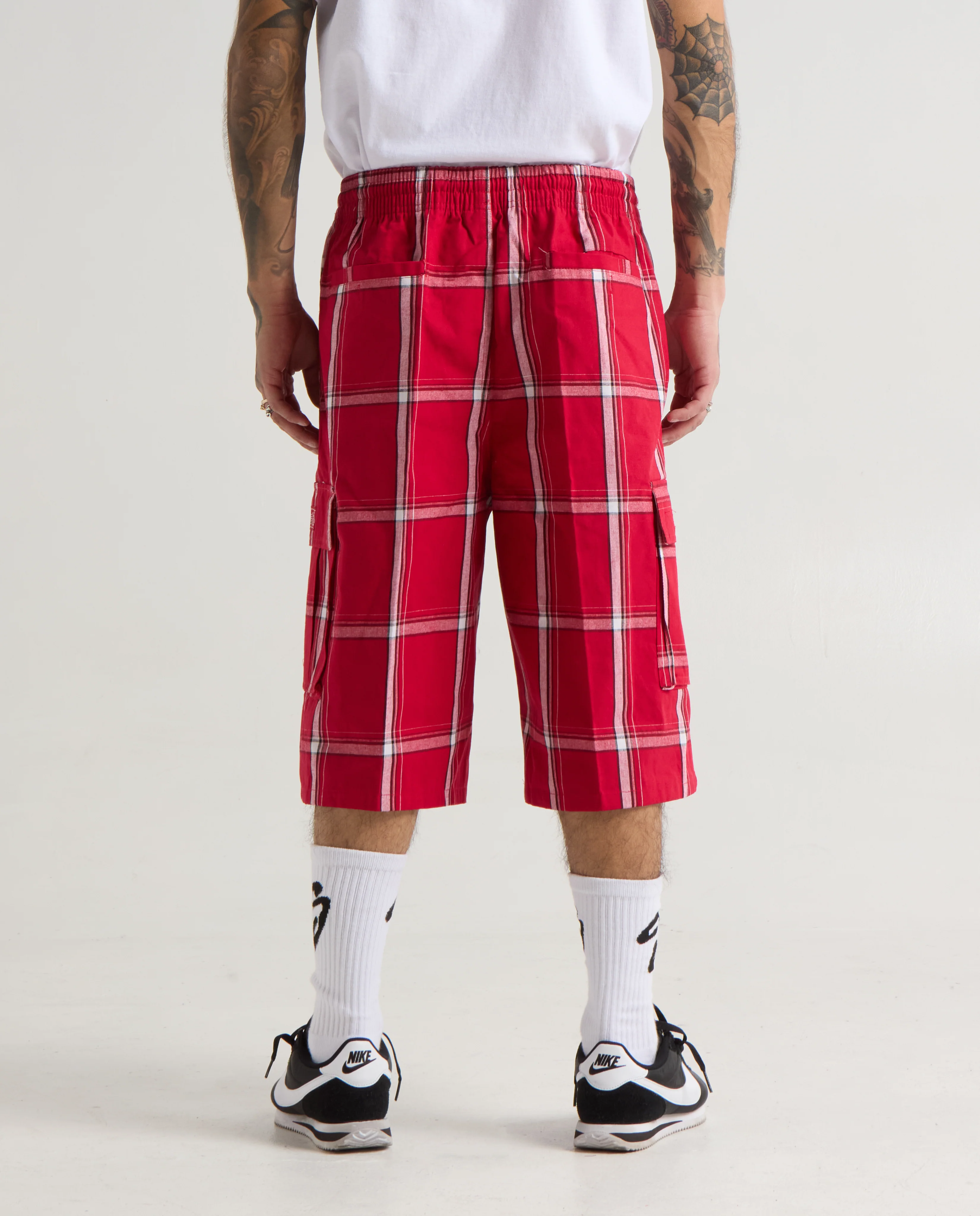 shaka wear PLAID SHORTS