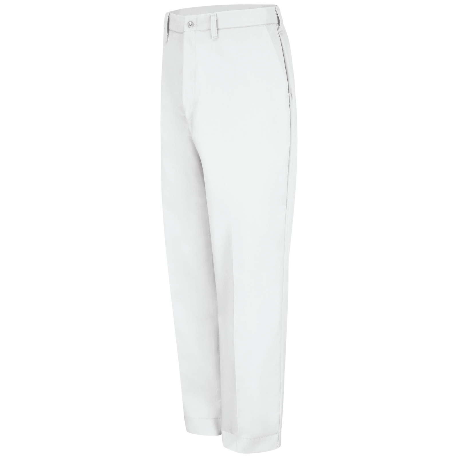 red kap MENS RED-E-PREST WHITE WORK PANT