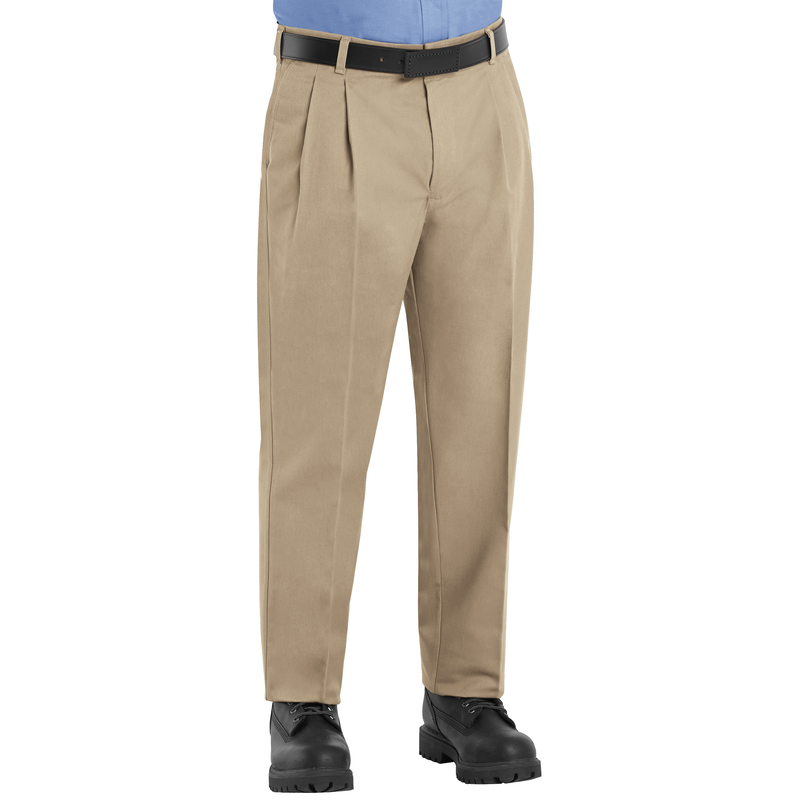 red kap Mens Brushed Twill Slacks