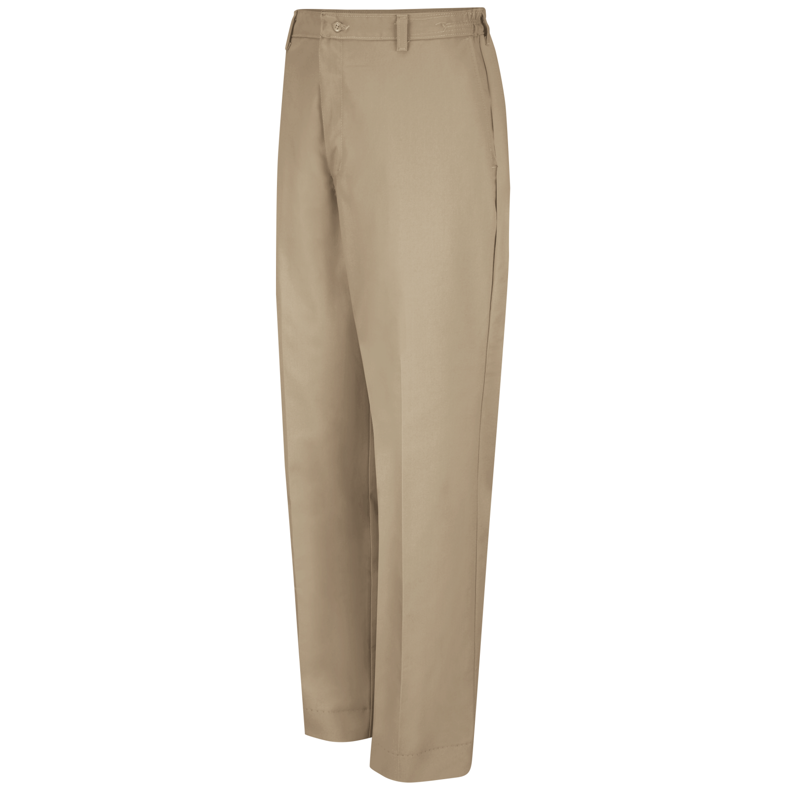 red kap MENS KHAKI PANT W/SIDE ELASTIC