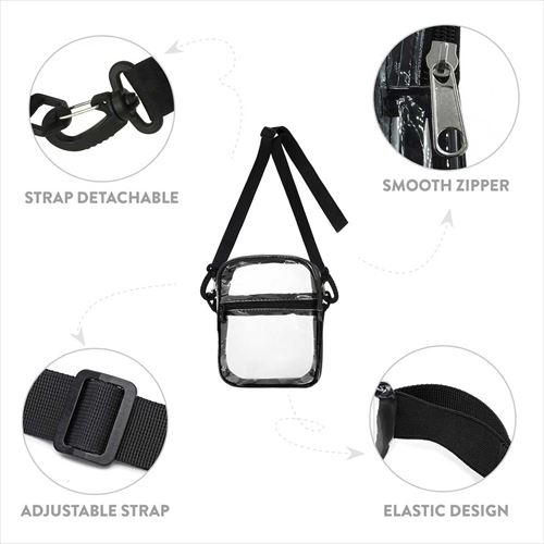 nissun cap Clear Sling Pouch