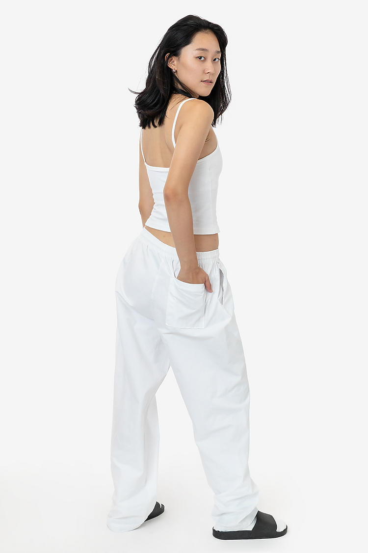 los angeles apparel Unisex Cotton Poplin Wide Leg