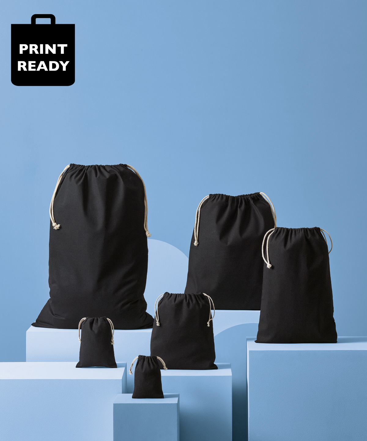 nutshell Recycled cotton stuff bag
