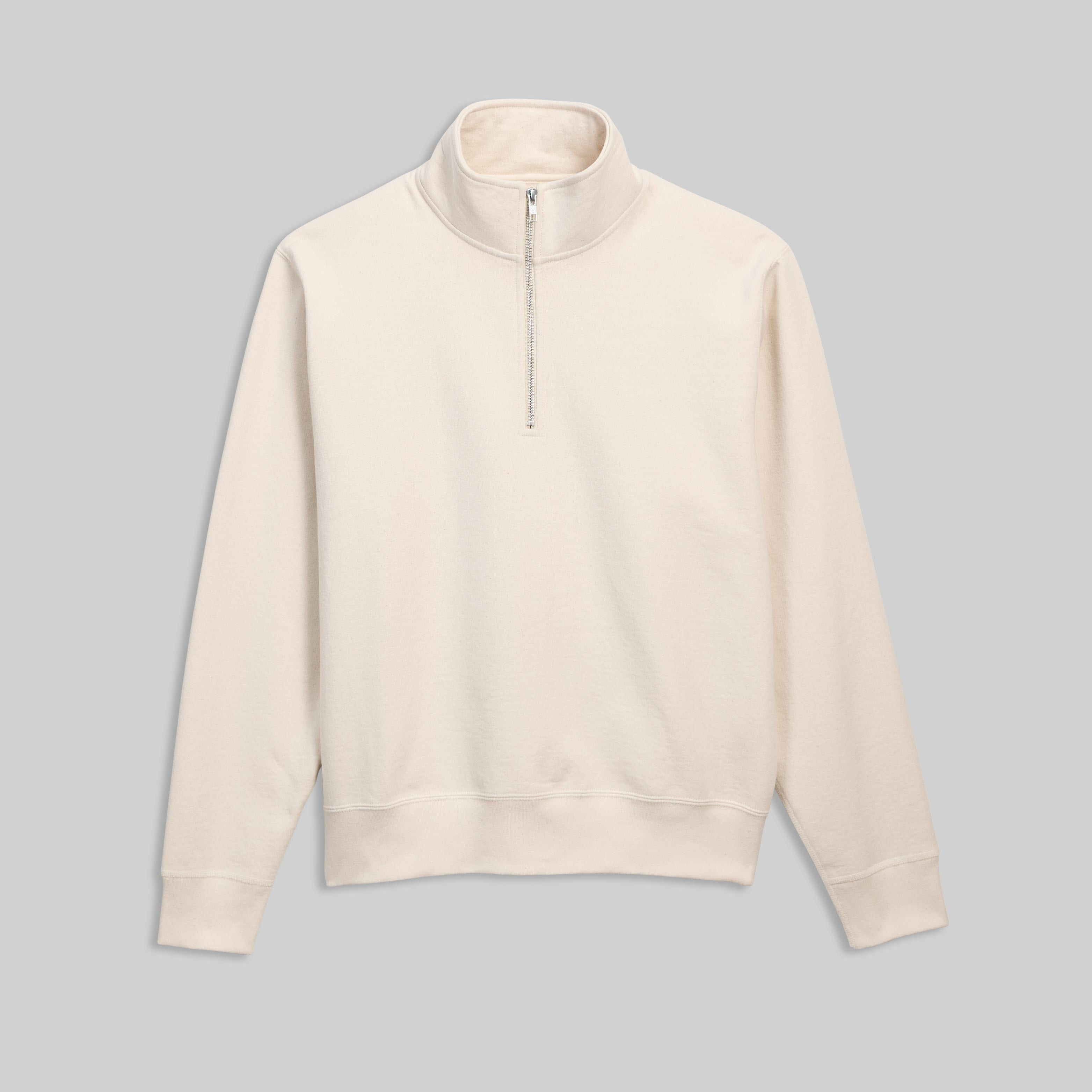 house of blanks Relaxed Fit Fleece Quarter Zip