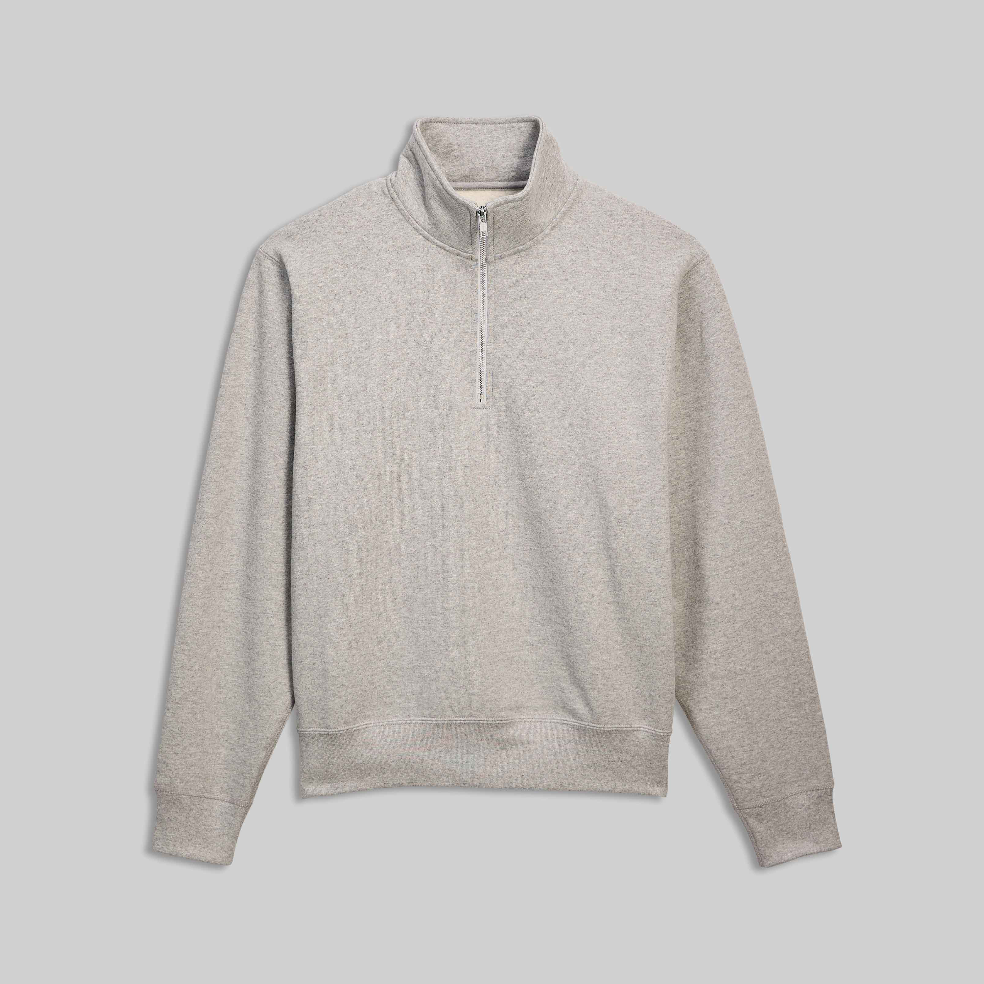 house of blanks Relaxed Fit Fleece Quarter Zip