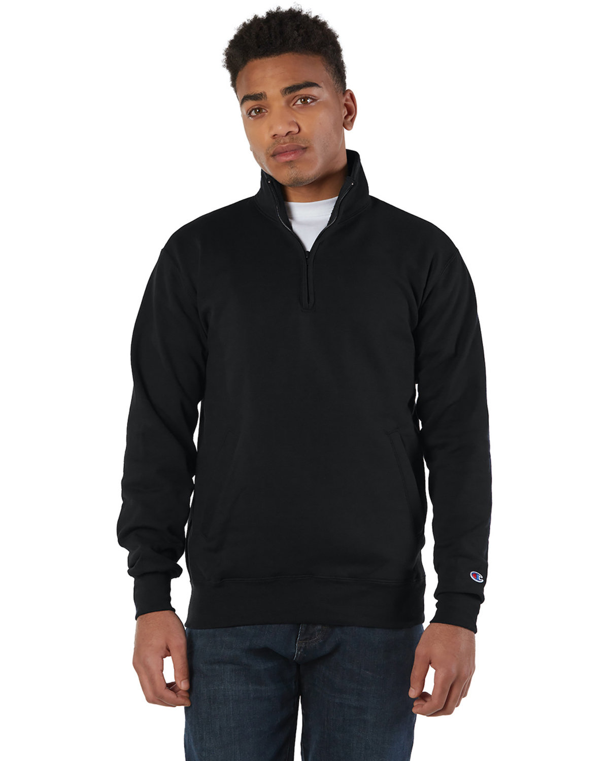 champion Adult 9 oz. Double Dry Eco Quarter-Zip Pullover