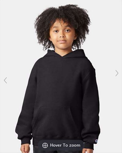 champion Youth 9 oz. Double Dry Eco Pullover Hood