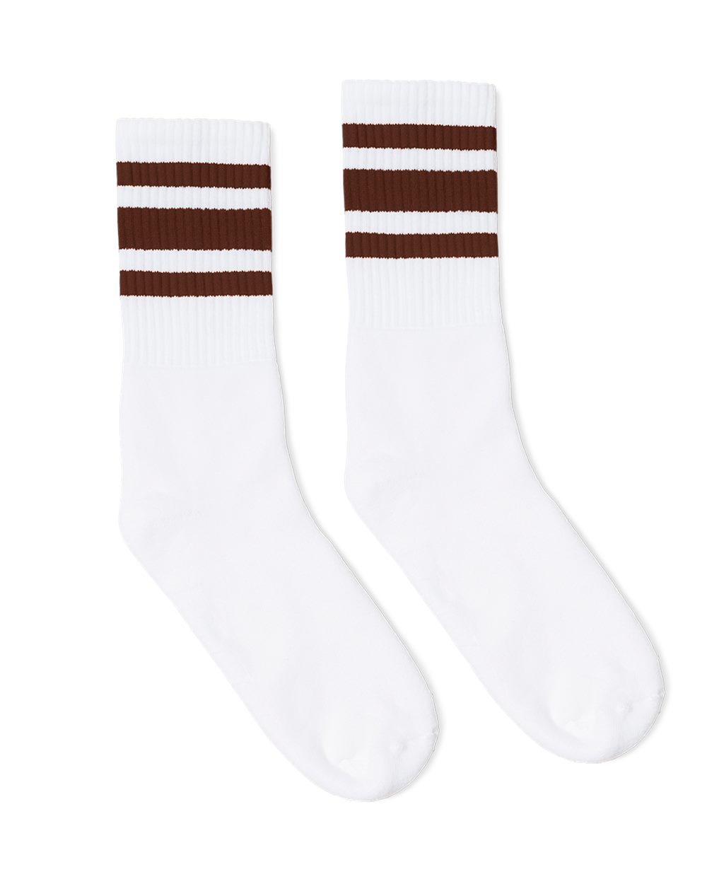 socco  USA Made Striped Crew Socks