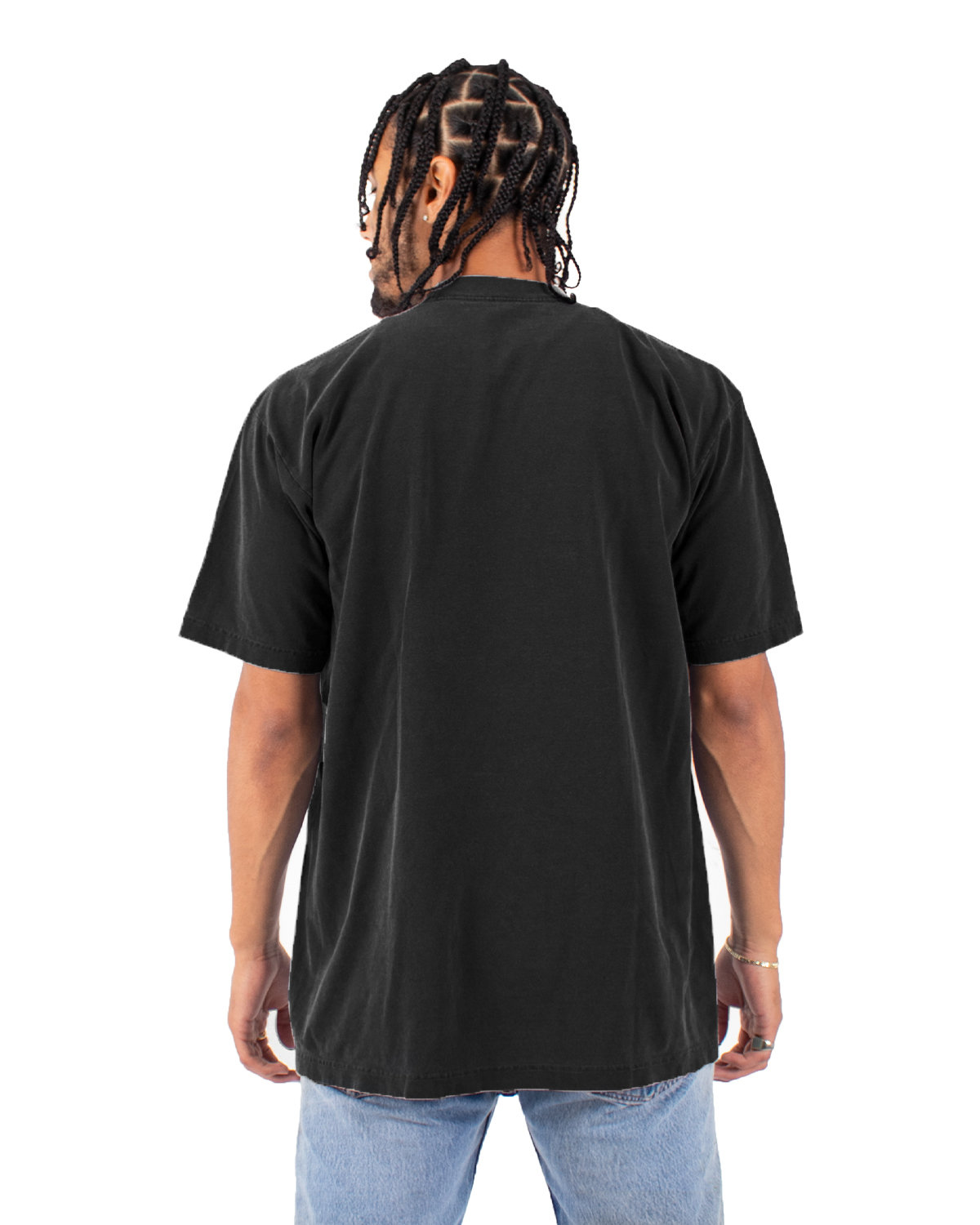 shaka wear-ss Garment-Dyed Crewneck T-Shirt