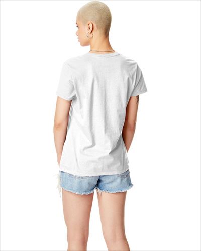hanes Ladies 4.5 oz. 100% Ringspun Cotton nano-T T-Shirt
