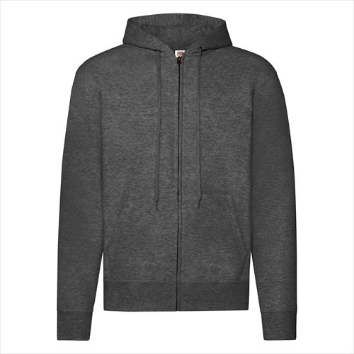 fruit of the loom-uk Classic 80/20 hooded sweatshirt jacket