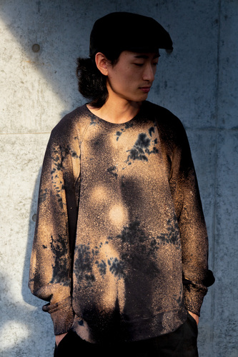 【受注生産】YUKI DYE fruit of the loom-uk Classic 80/20 raglan sweatshirt