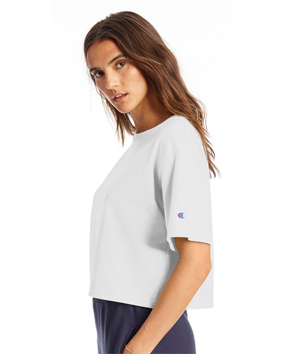 champion Ladies Heritage Cropped Short-Sleeve T-Shirt