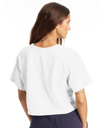 champion Ladies Heritage Cropped Short-Sleeve T-Shirt