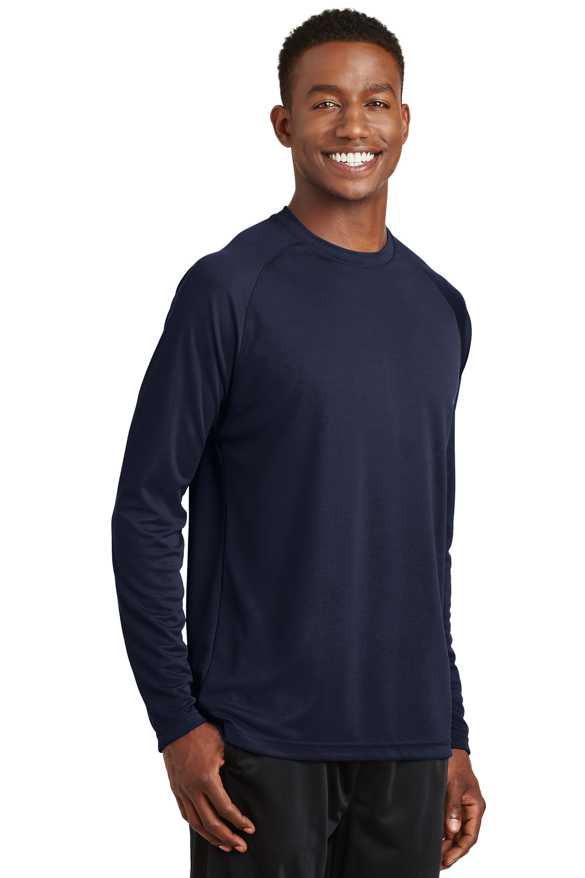 sport tek Dry Zone Long Sleeve Raglan T-Shirt