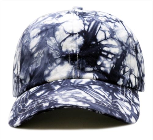 newhattan 100% Cotton Tie-dyed Baseball Caps