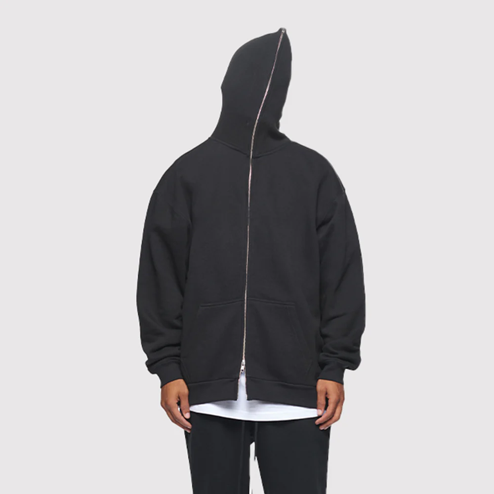 teestyled HEAVYWEIGHT YKK FULL ZIP HOODIES