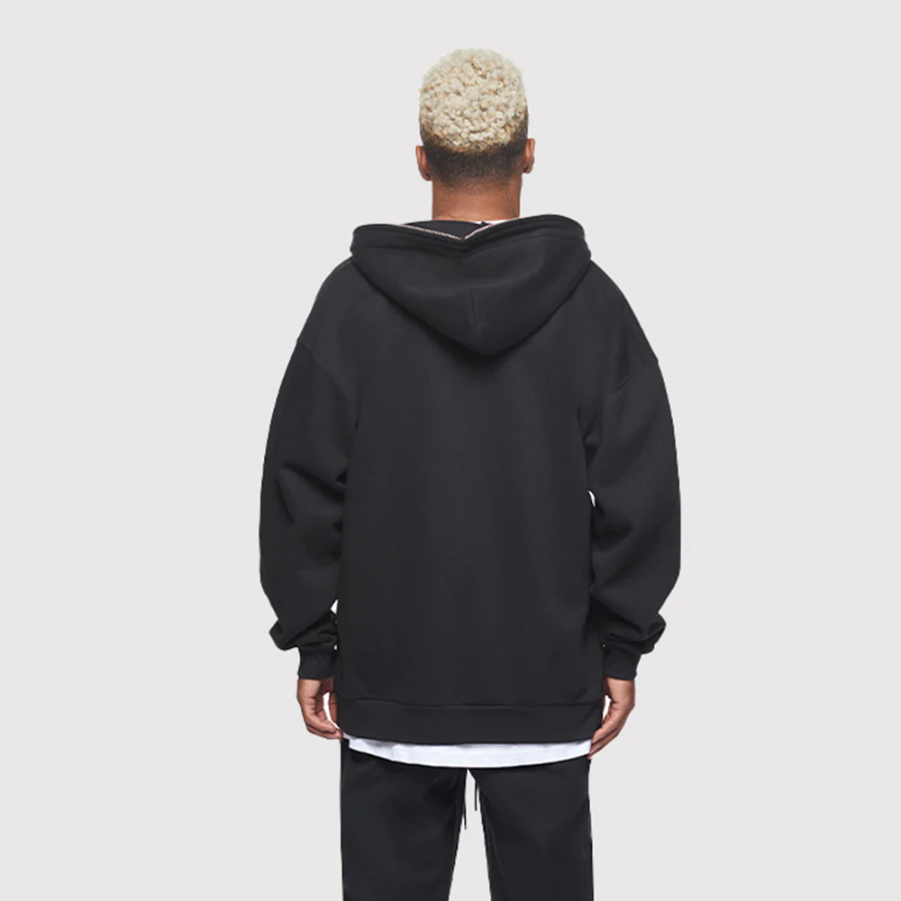 teestyled HEAVYWEIGHT YKK FULL ZIP HOODIES