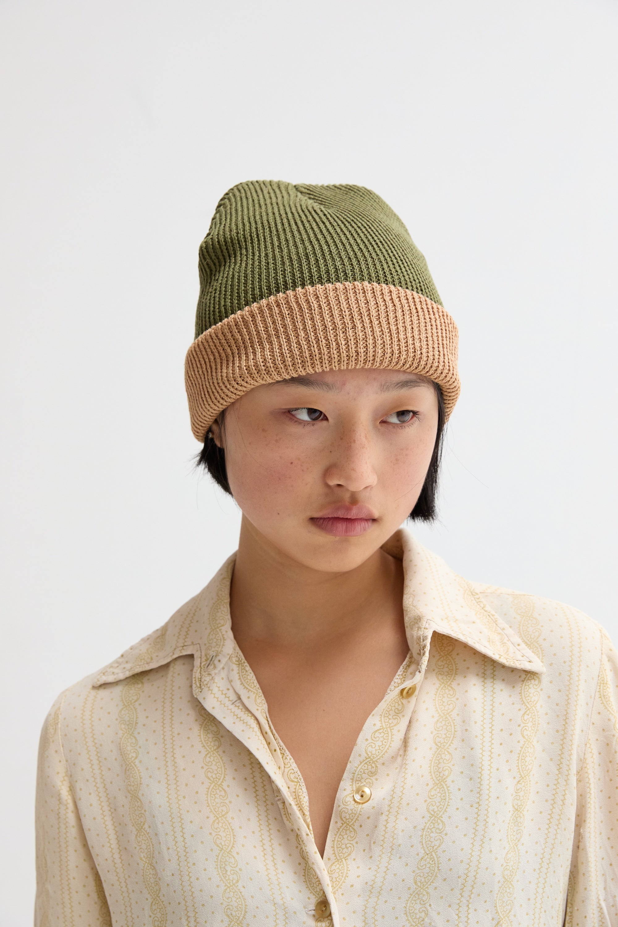 weld mfg Two Tone Slacker Beanie