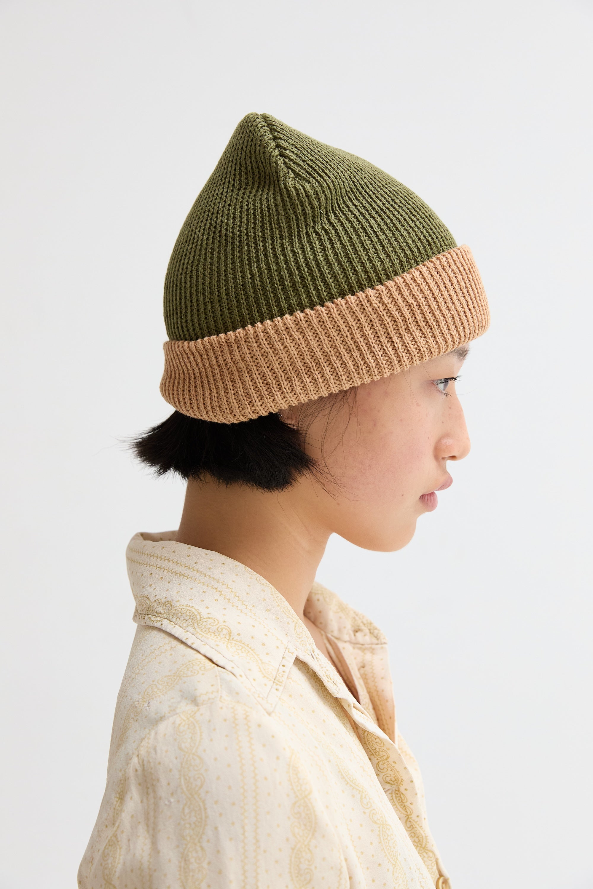 weld mfg Two Tone Slacker Beanie