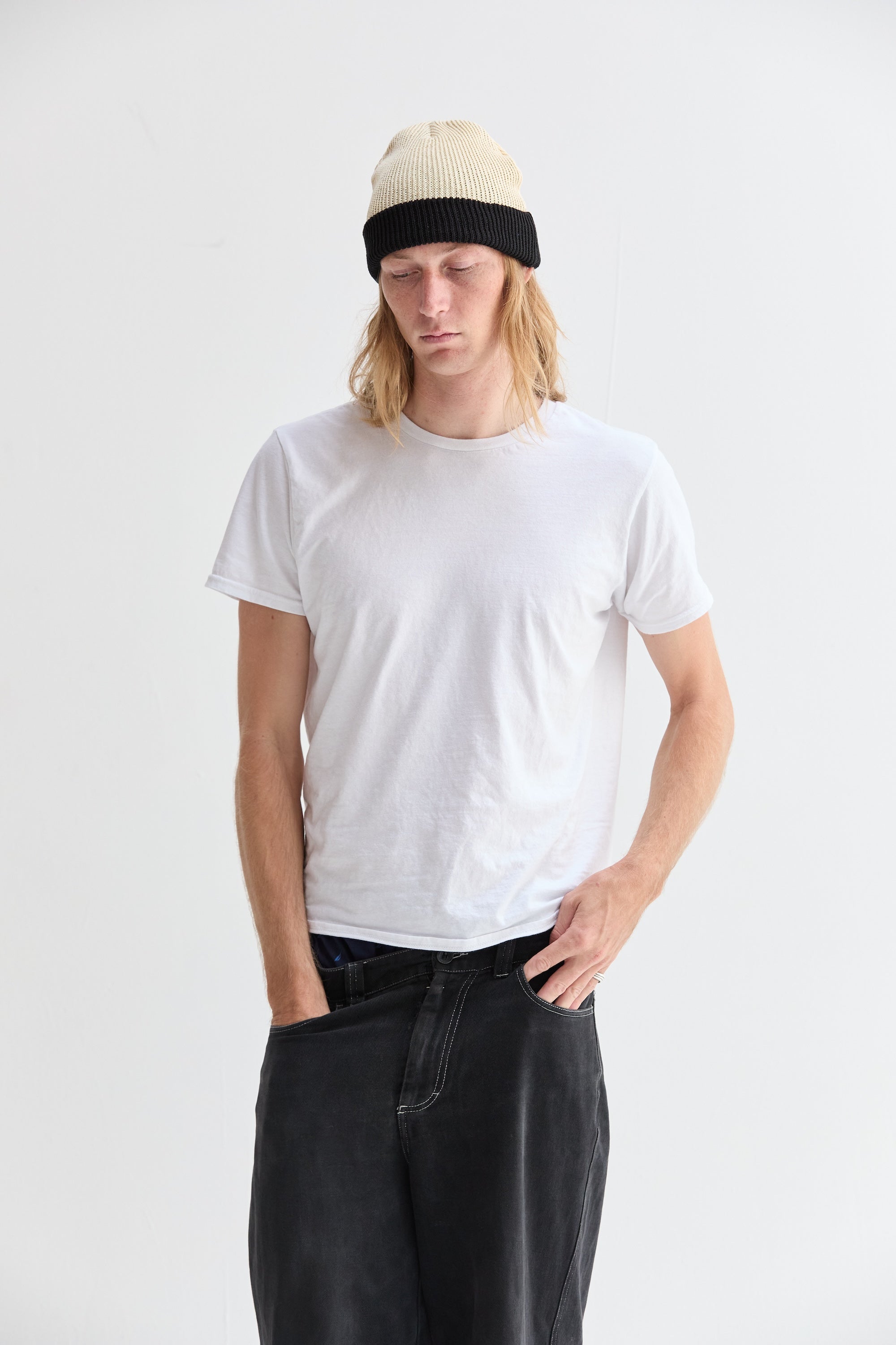 weld mfg Two Tone Slacker Beanie