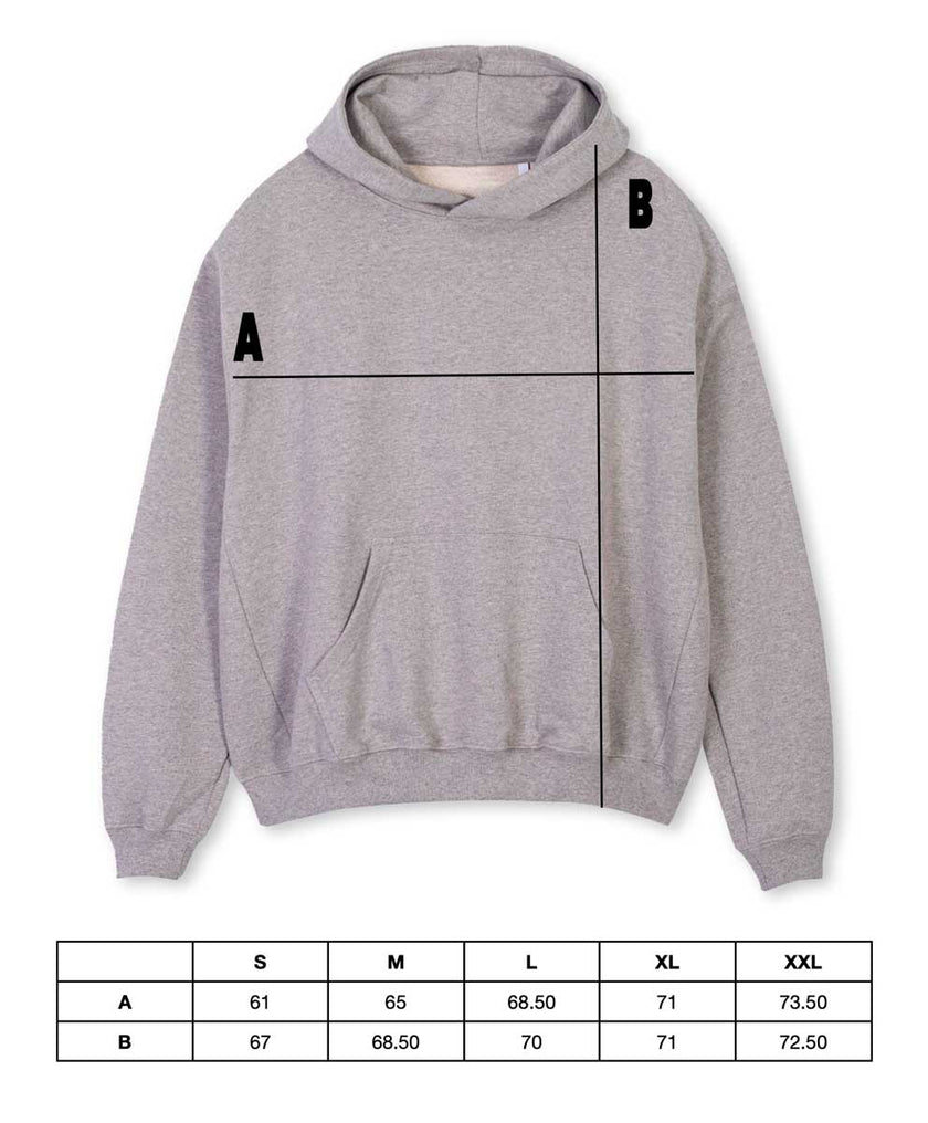 watc studio Ultra Heavy Oversized Zippped Hoodie