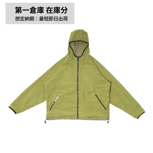 beimar別注 Reversible Micro Fleece Hooded Jacket