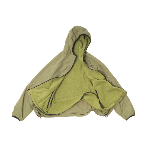 【beimar別注】【予約】Reversible Micro Fleece Hooded Jacket