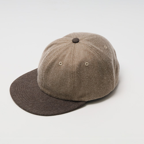 【winner caps別注】【予約】 Wool Leather Strap Cap Made In USA